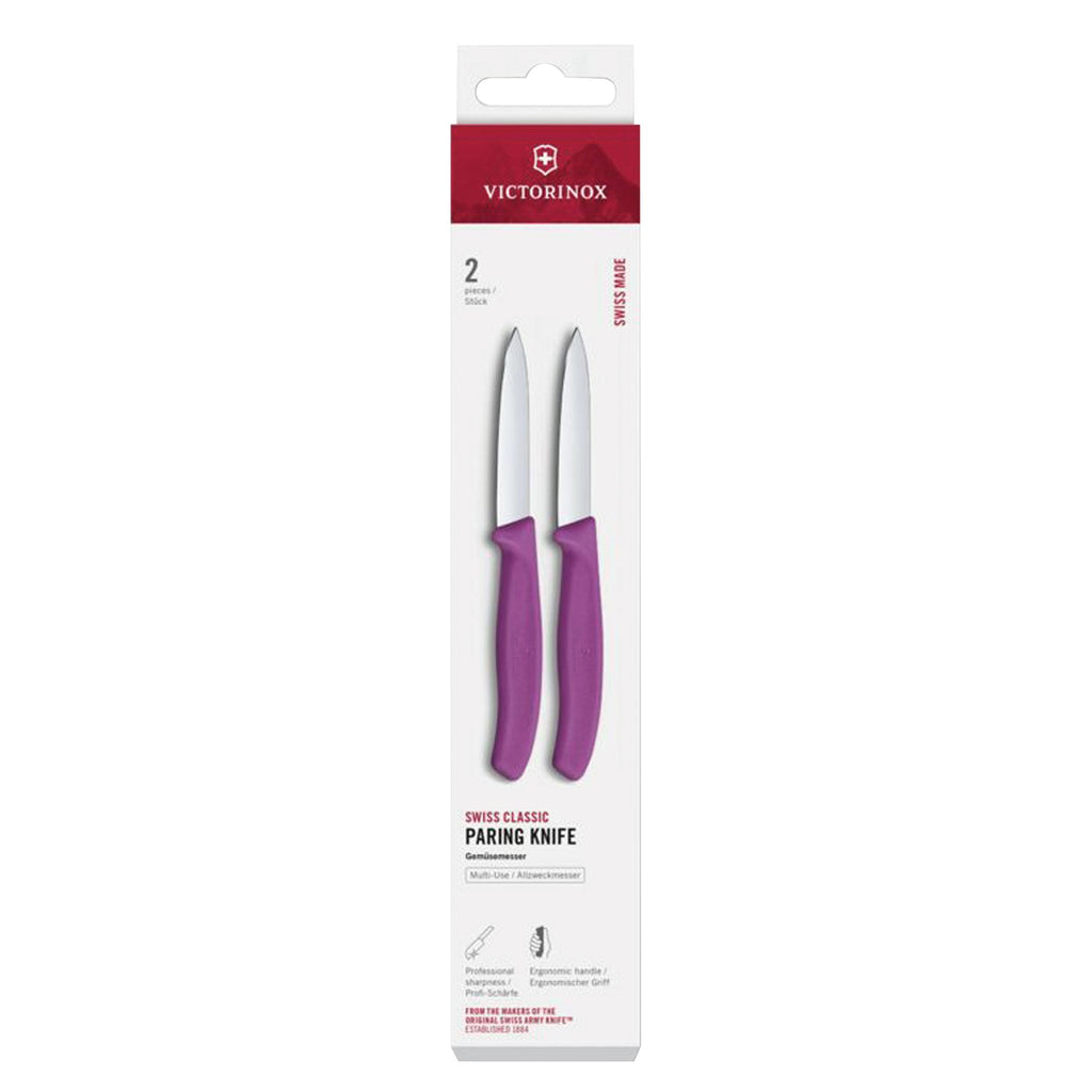 Victorinox Paring Knife Straight 8cm - Purple