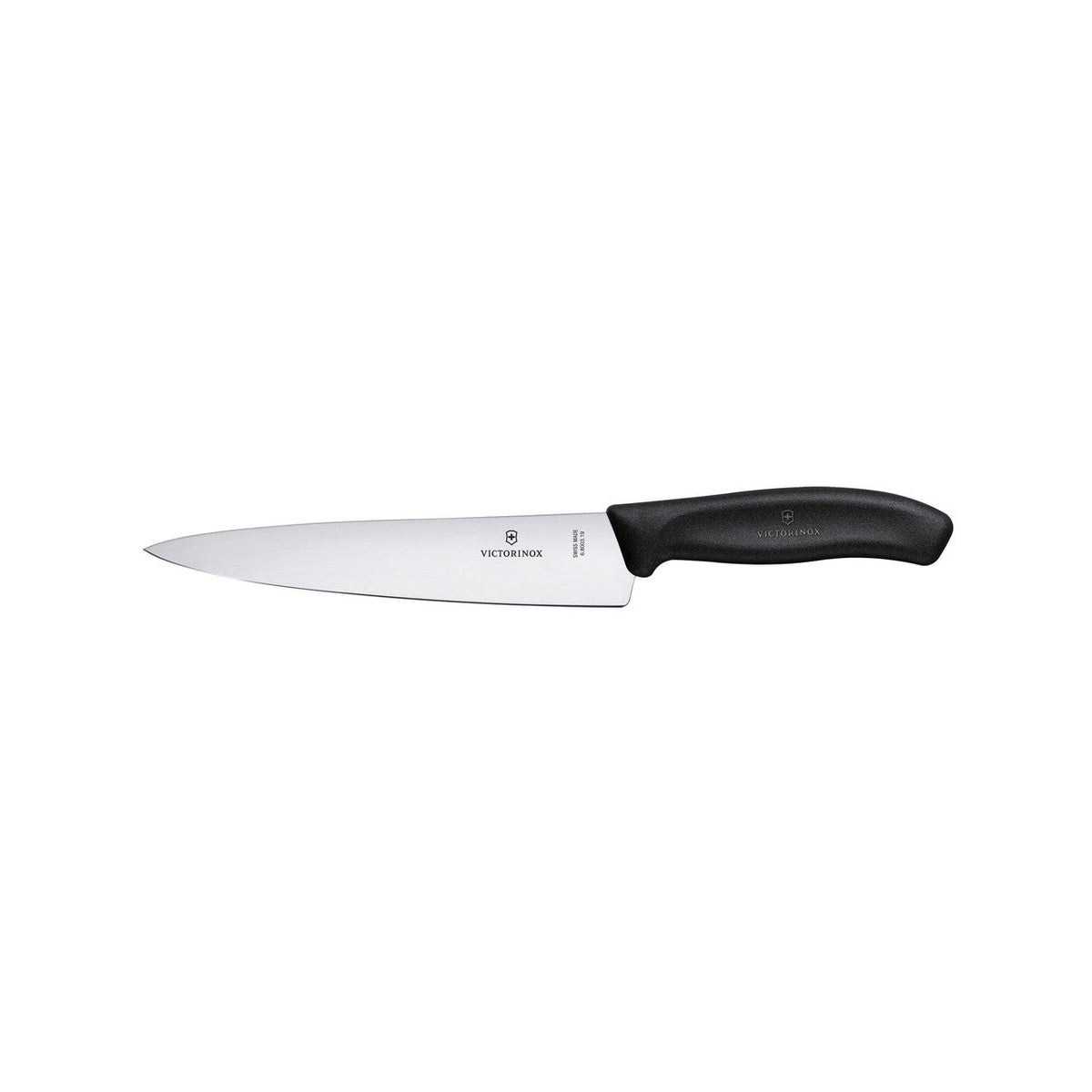 VICTORINOX SWISS CLASSIC Cook's/Carving Knife Wide 19cm - Black