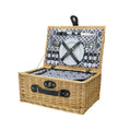 Avanti 2 Person Wicker Picnic Basket – Hamptons Blue Point