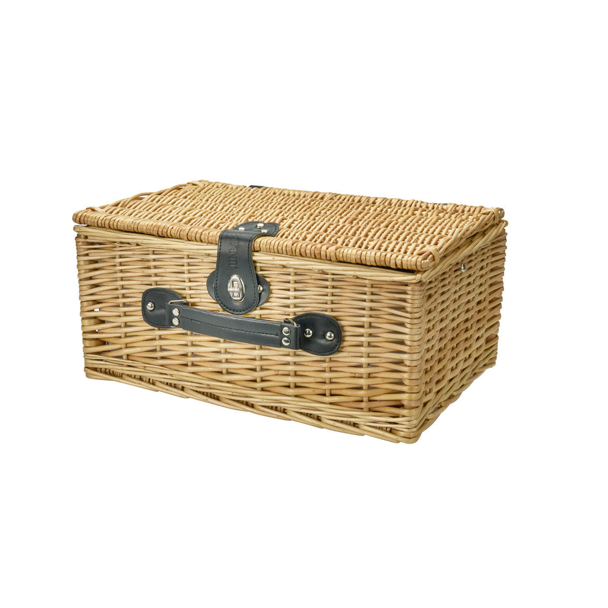 Avanti 2 Person Wicker Picnic Basket – Hamptons Blue Point