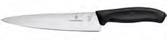 VICTORINOX SWISS CLASSIC Cook's/Carving Knife Wide 19cm - Black