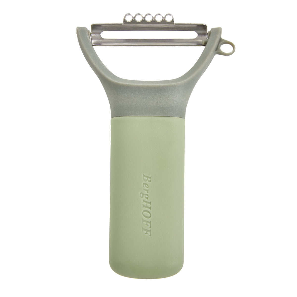 BergHOFF Balance Y-peeler showing blade and built-in zester