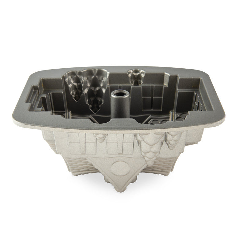 Nordic Ware Gingerbread House pan interior and detailed mould