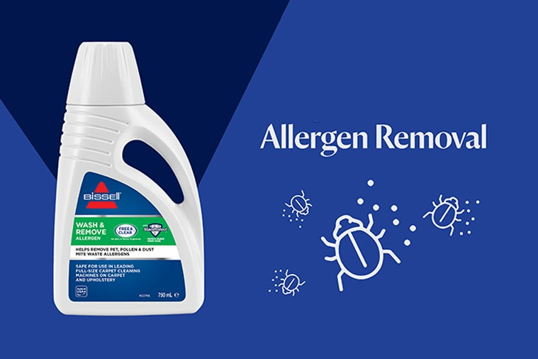 BISSELL Wash & Remove Allergen Formula 750ml