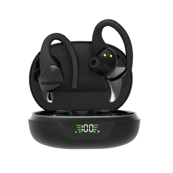 Bluetooth 5.4 TWS Sports earbuds with hook ANC+ENC