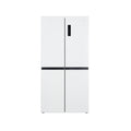 CHiQ CCD499NWS 503L Quad Door Fridge in White Steel