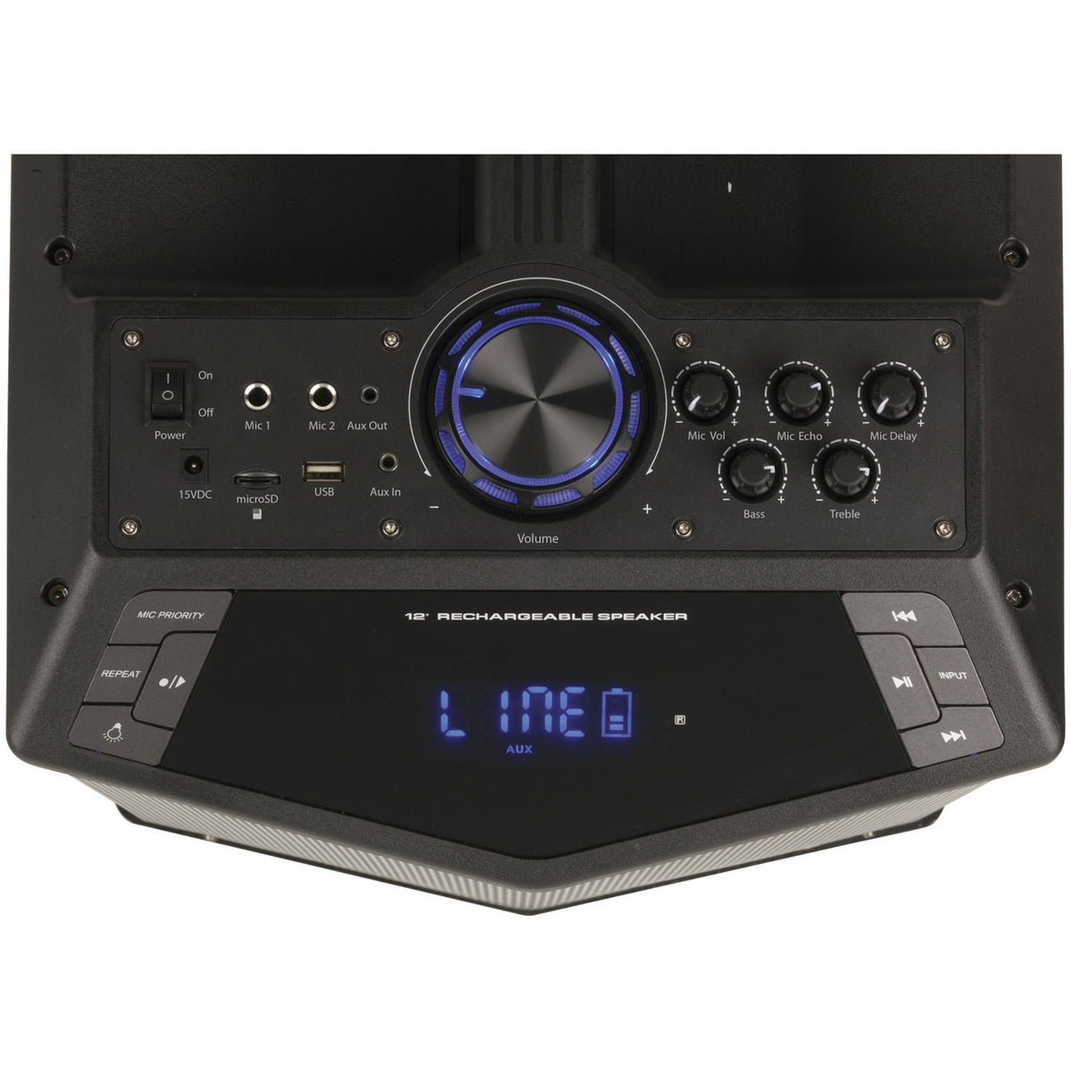 CS2497 control panel and audio connections
