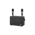 Wireless Karaoke Speaker with 2 Microphones - Black