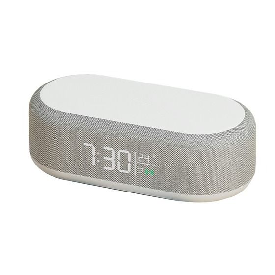 6-in-1 BT 5.3 Alarm Clock BT 5.3 speaker charging RGB night light temperature display 5W