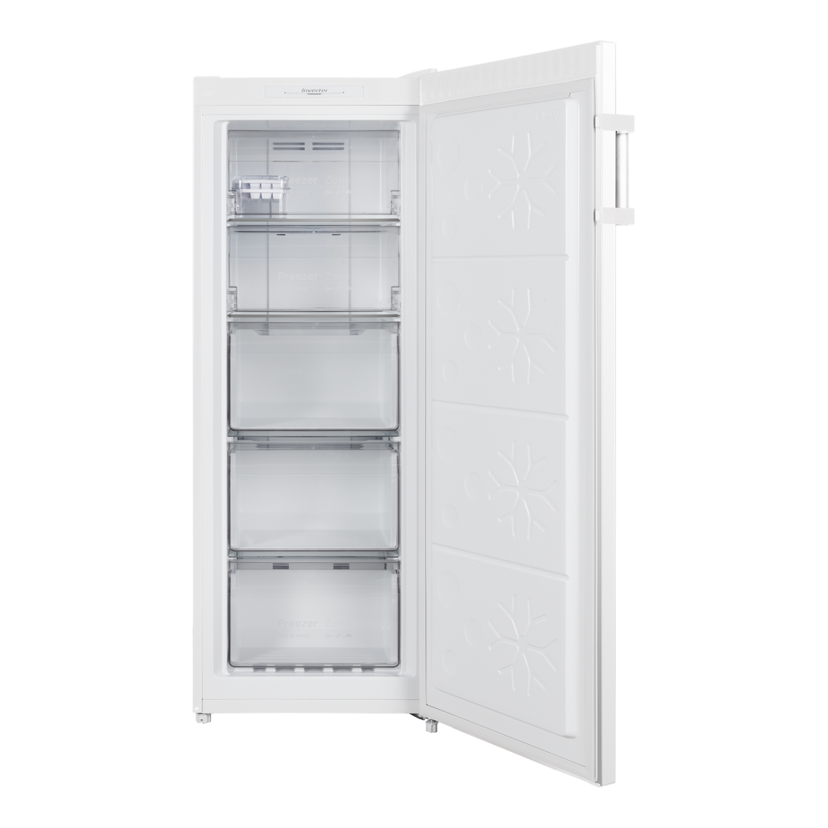 CHiQ CSH166NW5 166L hybrid fridge freezer