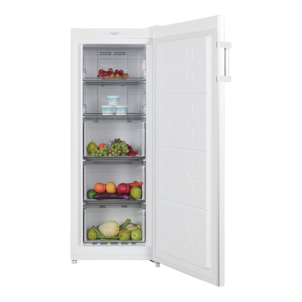 CHiQ CSH166NW5 166L hybrid fridge freezer
