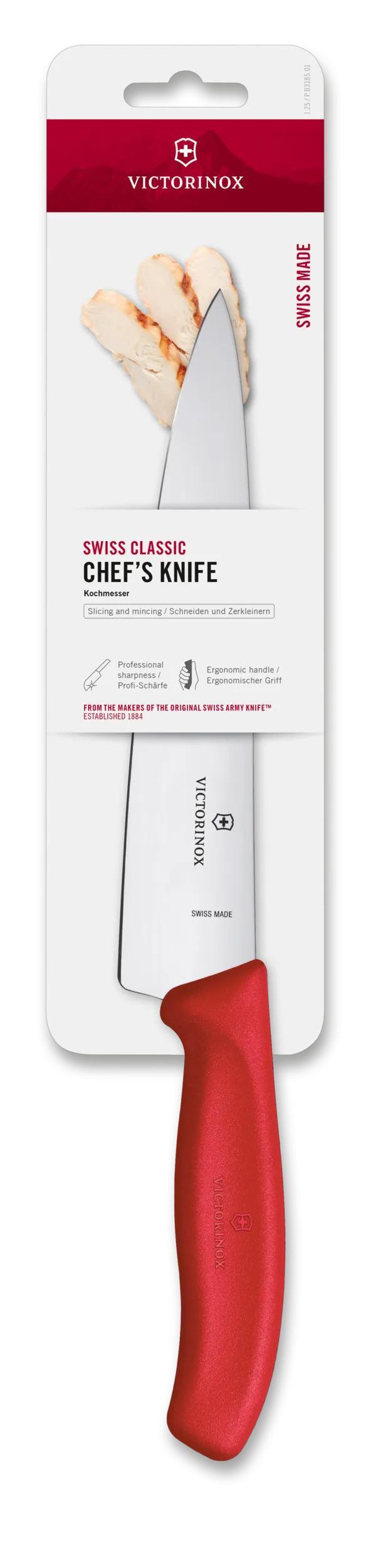VICTORINOX Chef's Knife 19cm Red