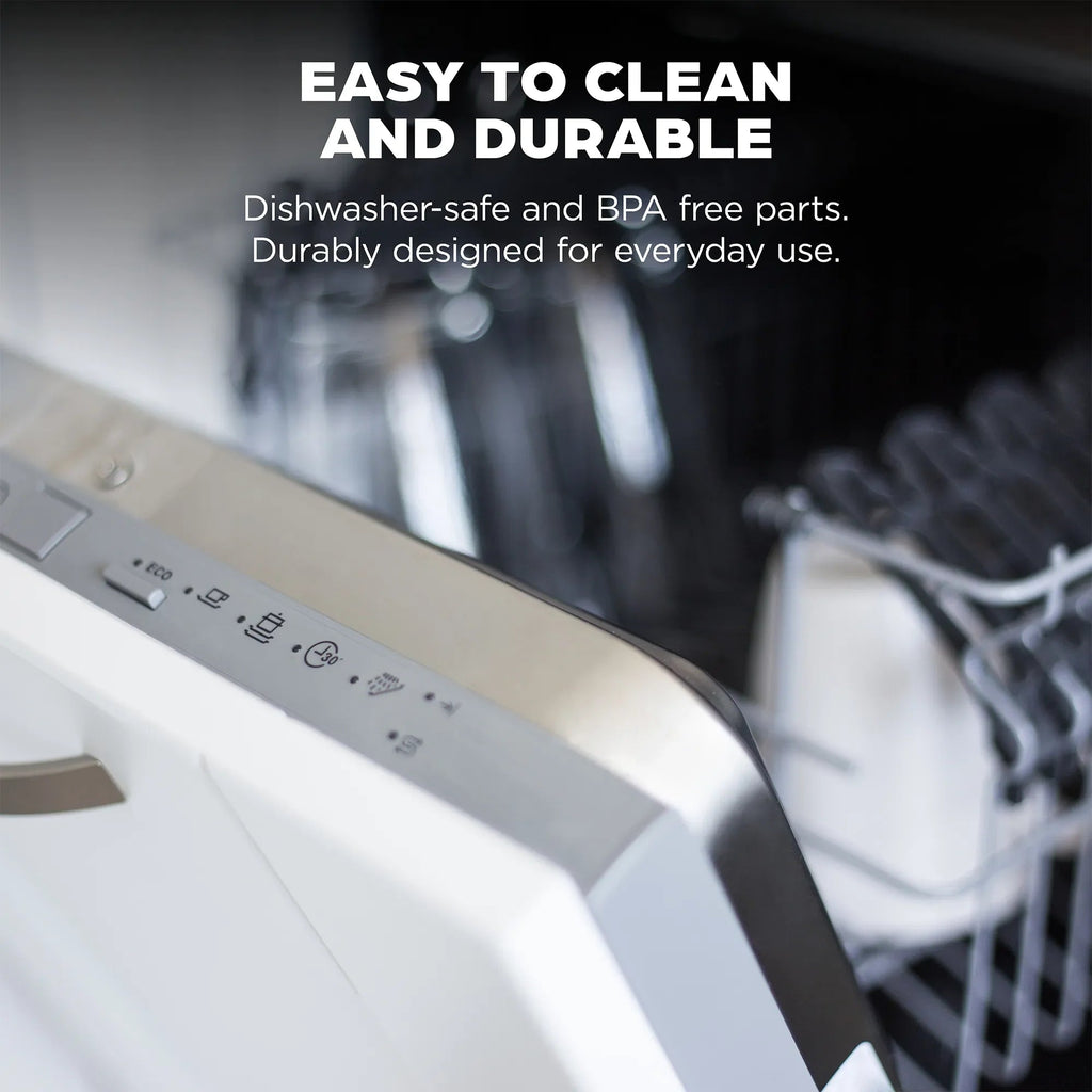 Ninja BlendBOSS DB351BL3 removable parts in dishwasher