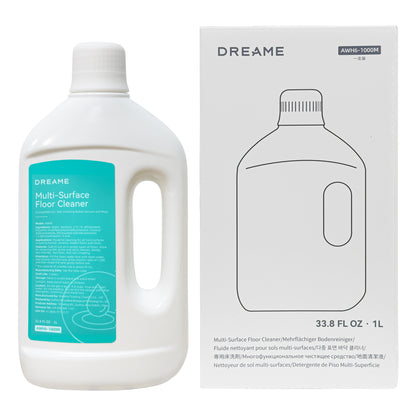 Dreame 1L multi-surface floor cleaner for compatible robot mops