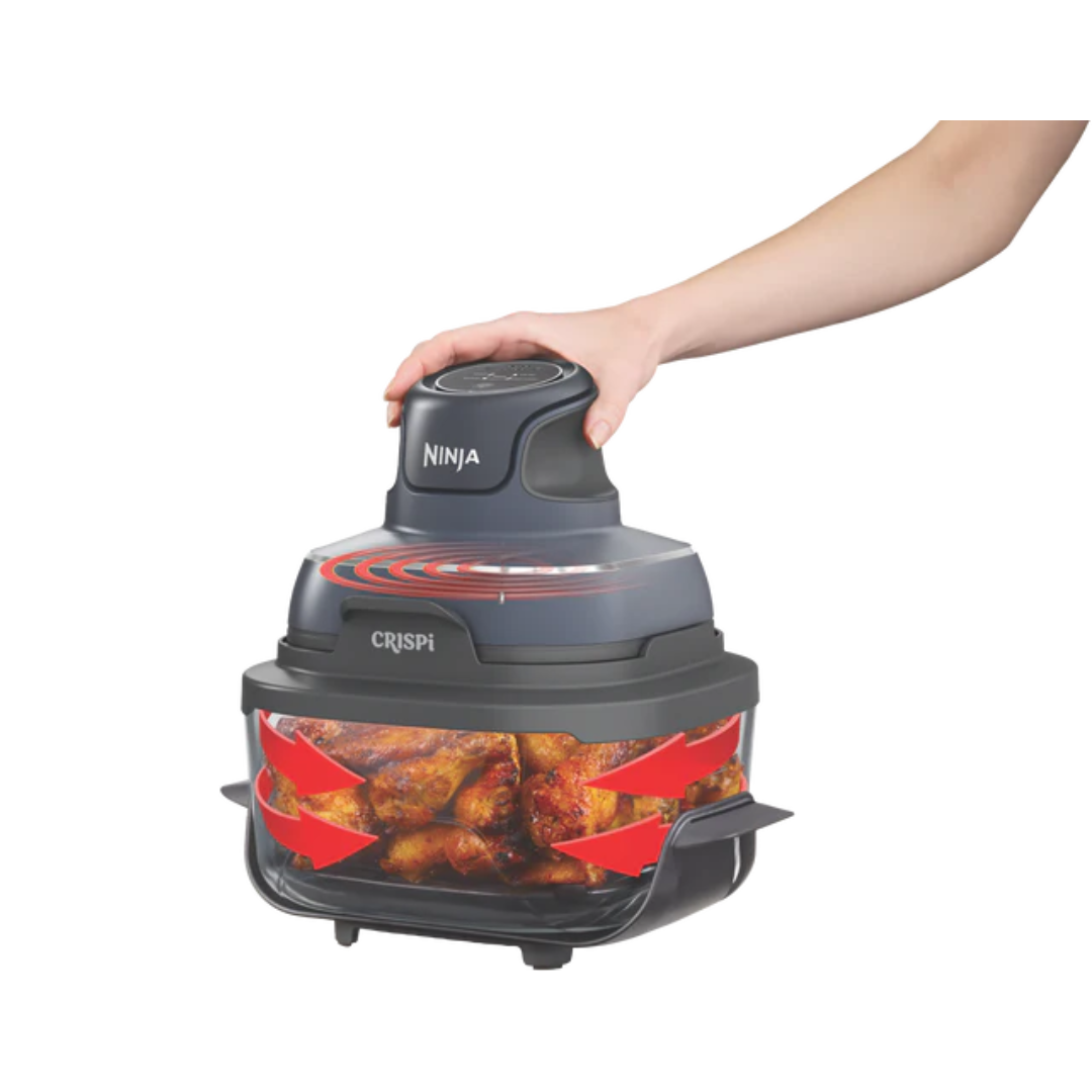 Ninja Crispi 4-in-1 Portable Glass Air Fryer - Cyberspace