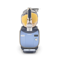 Ninja SLUSHi Max FS605BL frozen drink maker in blue, front view with 4.4L vessel