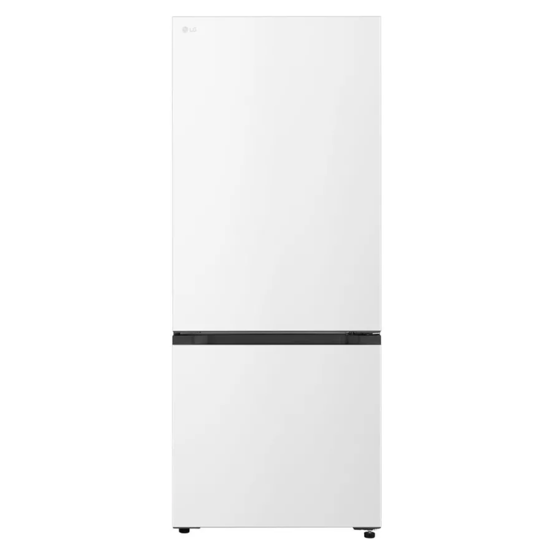LG 436L Bottom Mount Fridge Matte White
