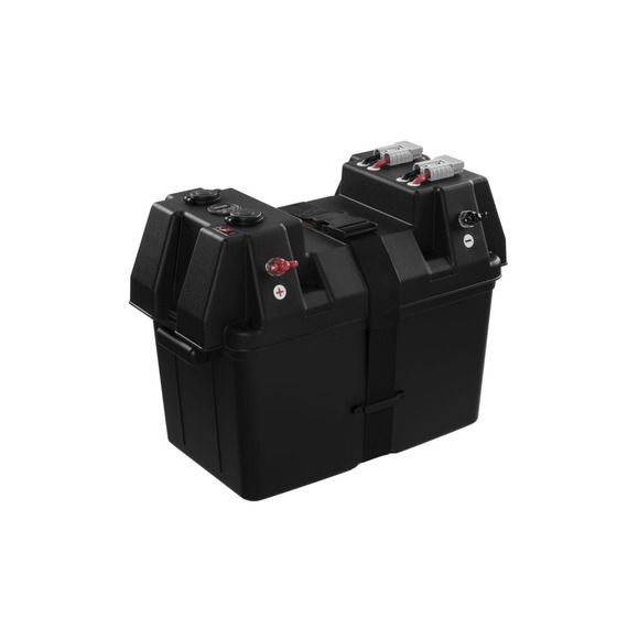 Powertech Battery Box with Power Accessories
