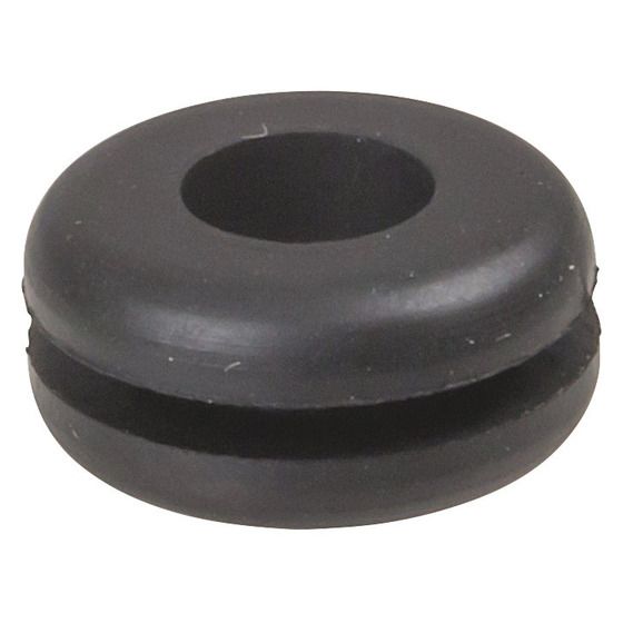 9.5mm Rubber Grommets - Cable Dia 6mm - Pack of 8