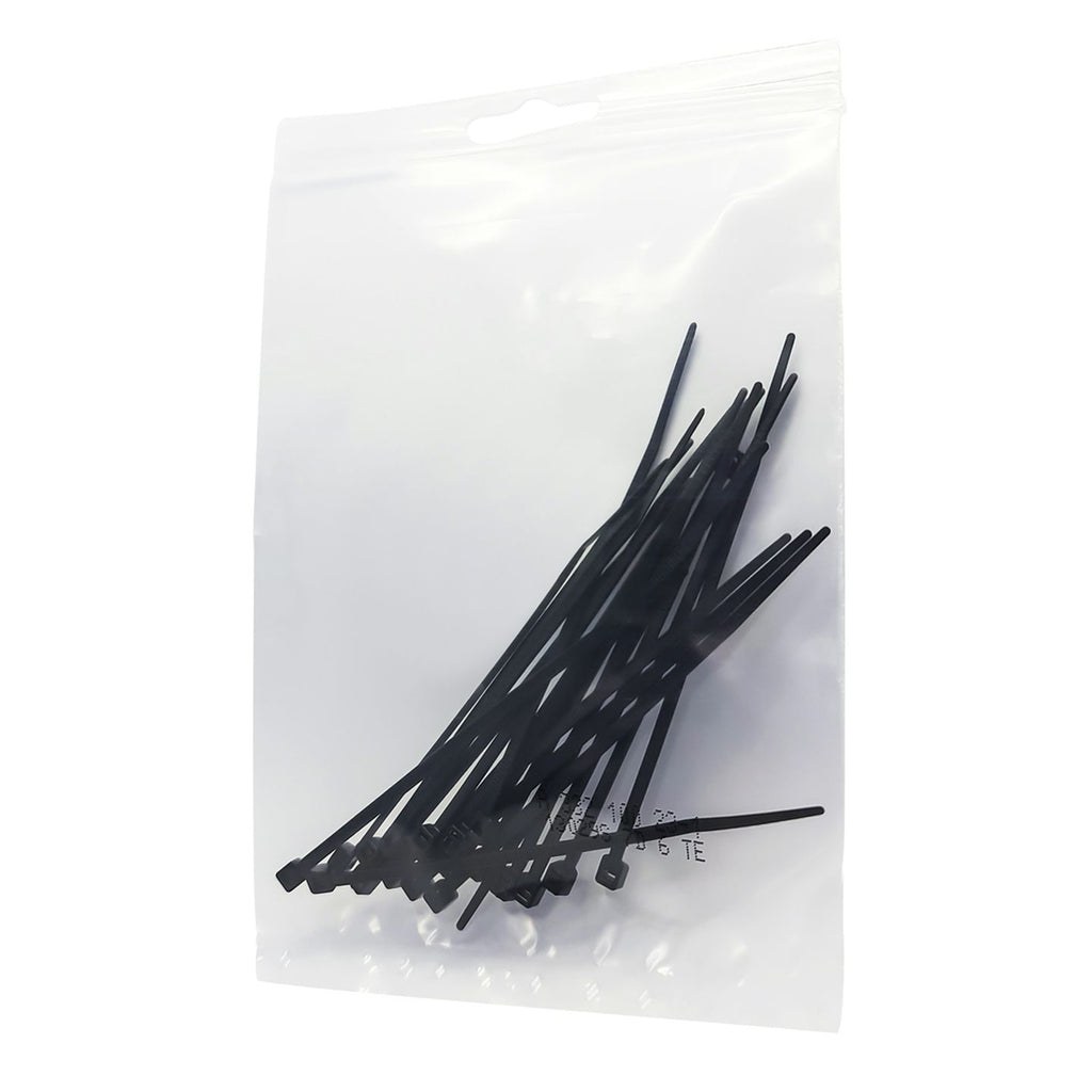 HP1200 pack of 20 black nylon cable ties