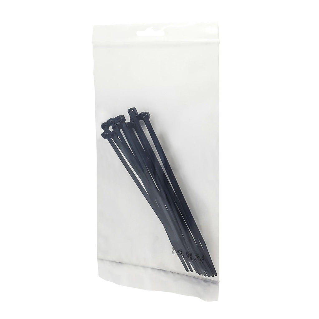HP1201 pack of 15 black nylon cable ties