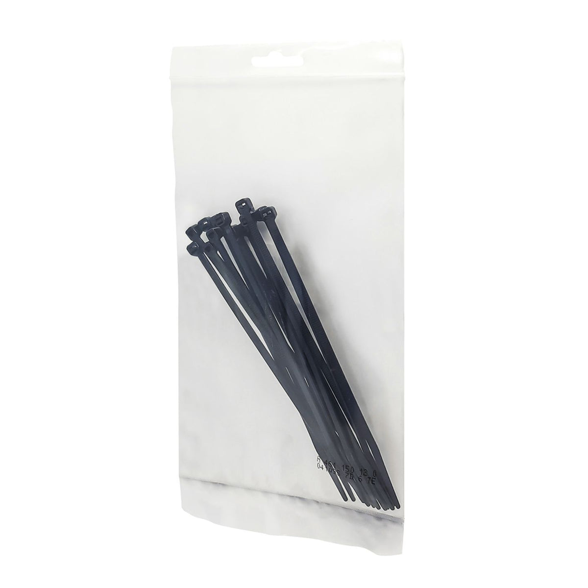 HP1201 pack of 15 black nylon cable ties