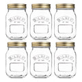 KILNER Set of 6 Genuine Preserve Jar 500ml