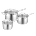PYROLUX Radius 85 3 Piece Saucepan Set 16,18 and 20cm