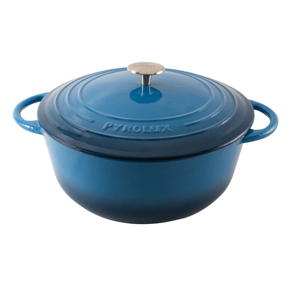 PYROLUX Pyrochef Round French Oven 28cm/6L - Ocean Blue