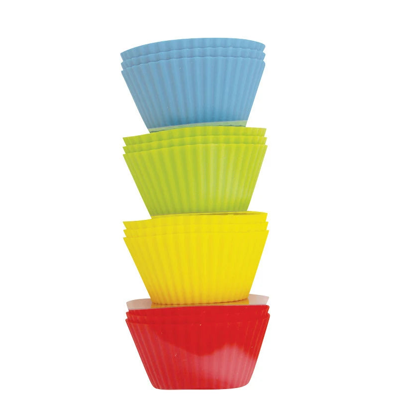 AVANTI Silicone Muffin Cups 9cm - 12 Piece Set