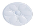 AVANTI Melamine Oyster Serving Tray - White