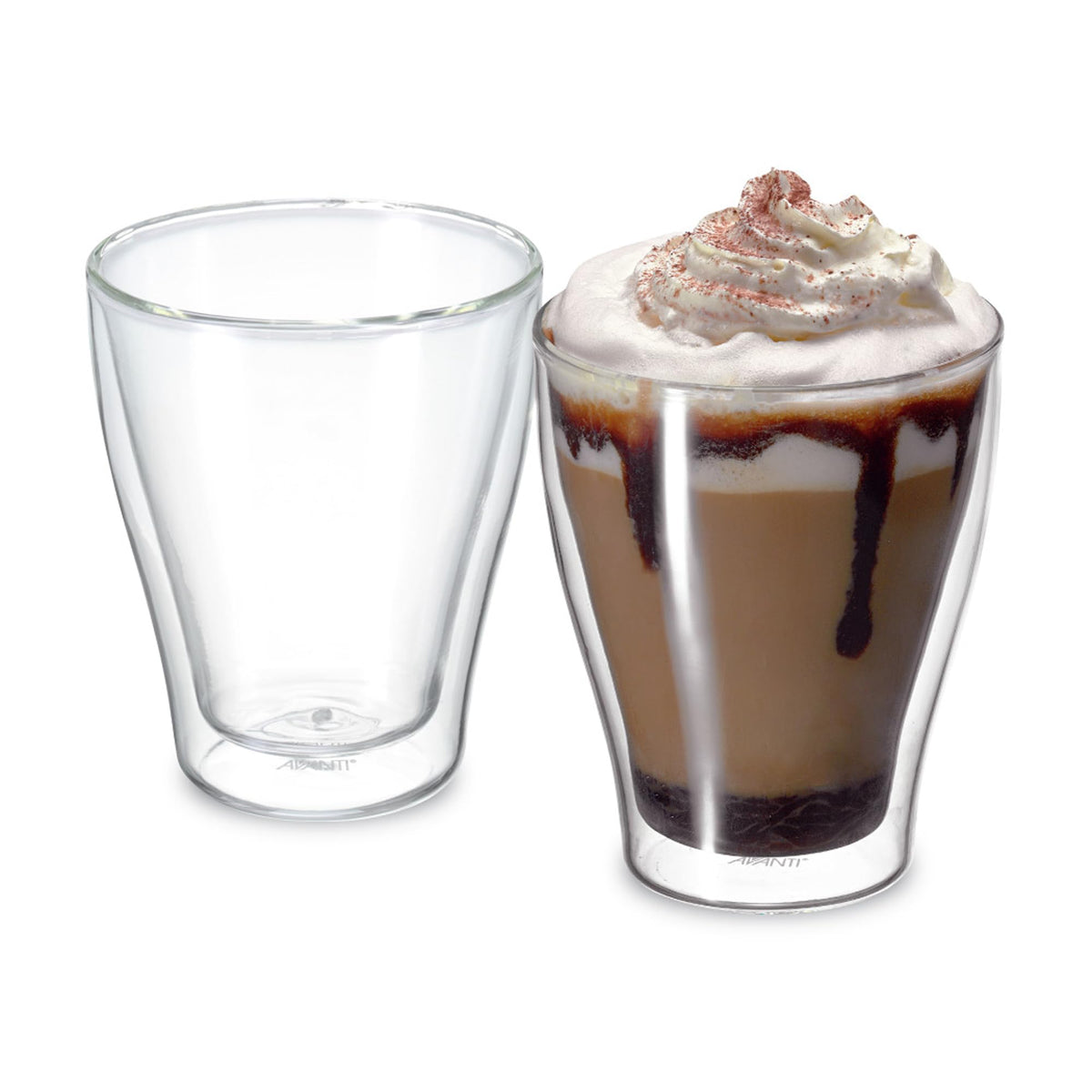 AVANTI Modena Double Wall Glass Set of 2 - 350ml