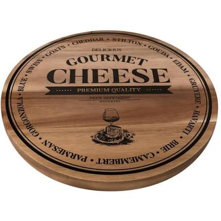 PEER SORENSEN Acacia Round Cheese Board 28 x 28 x 2cm