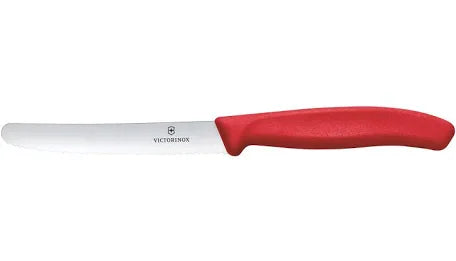 Victorinox Swiss Classic Steak & Tomato Knife 11cm - Red