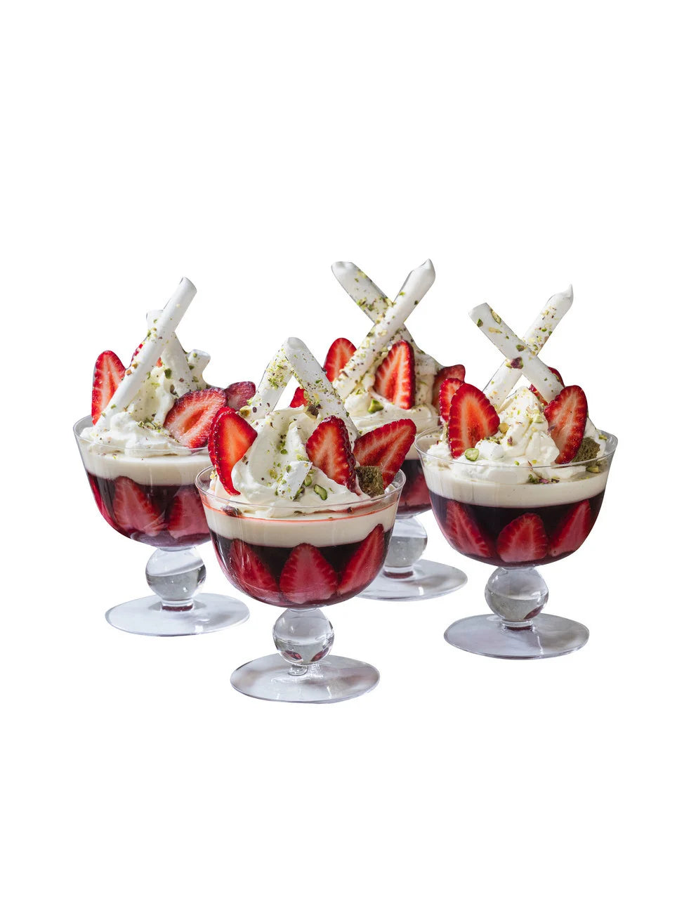 Wilkie Brothers Sinclair Set 4 Dessert Bowls 350ml - Glass