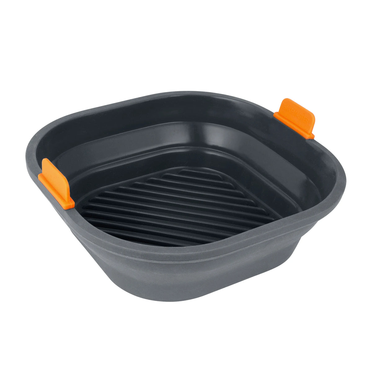 BAKEMASTER Reinforced Silicone Square Air Fryer Basket 21cm