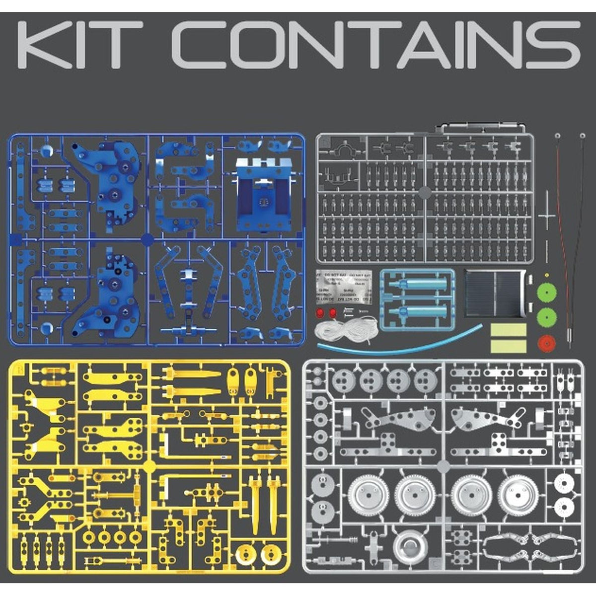 KJ9030 robot kit component contents