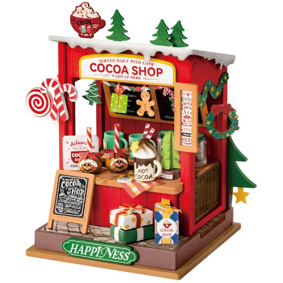 Rolife Cocoa Shop DIY Miniature House