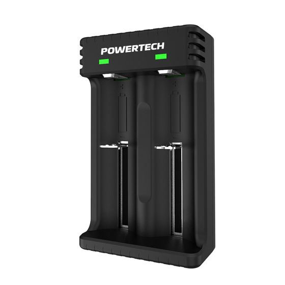 Dual Channel Li-ion Battery Charger USB-C