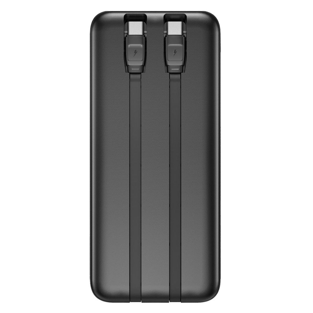 MB3864 — rear view showing built-in USB-C cables