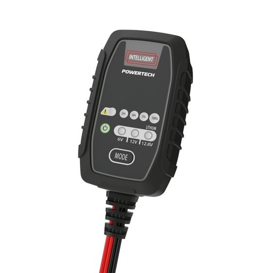 6/12VDC 2.5A 8-Step Intelligent Lead Acid and 12.8V Lithium Battery Charger