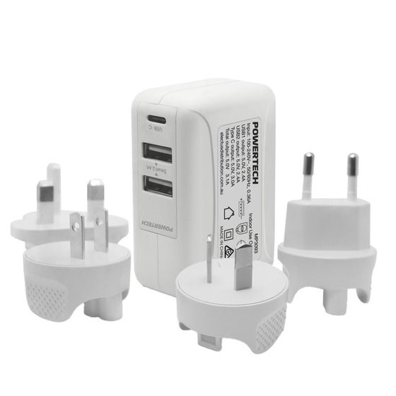 Travel Charger USB-A USB-C 5V