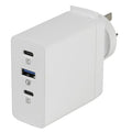 5-20V 100W Laptop Wall Plugin Power Supply with 2 x USB-C (PD 3.0/QC4.0+) and USB-A (QC3.0)