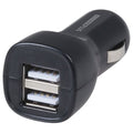 2.4A Dual USB Car Cigarette Lighter Adaptor
