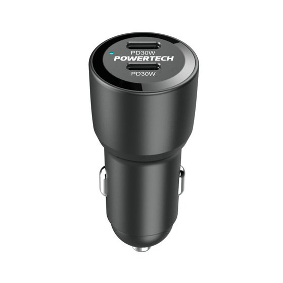 Dual PD 60W Car Cigarette Lighter Adaptor