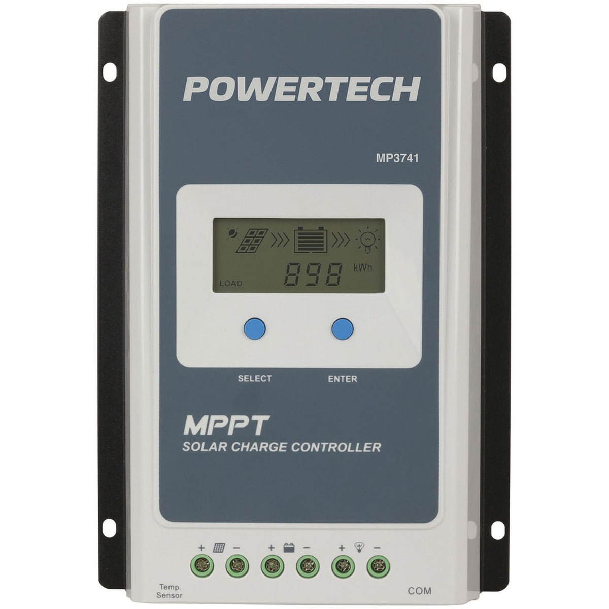 MP3741 Front display and controls