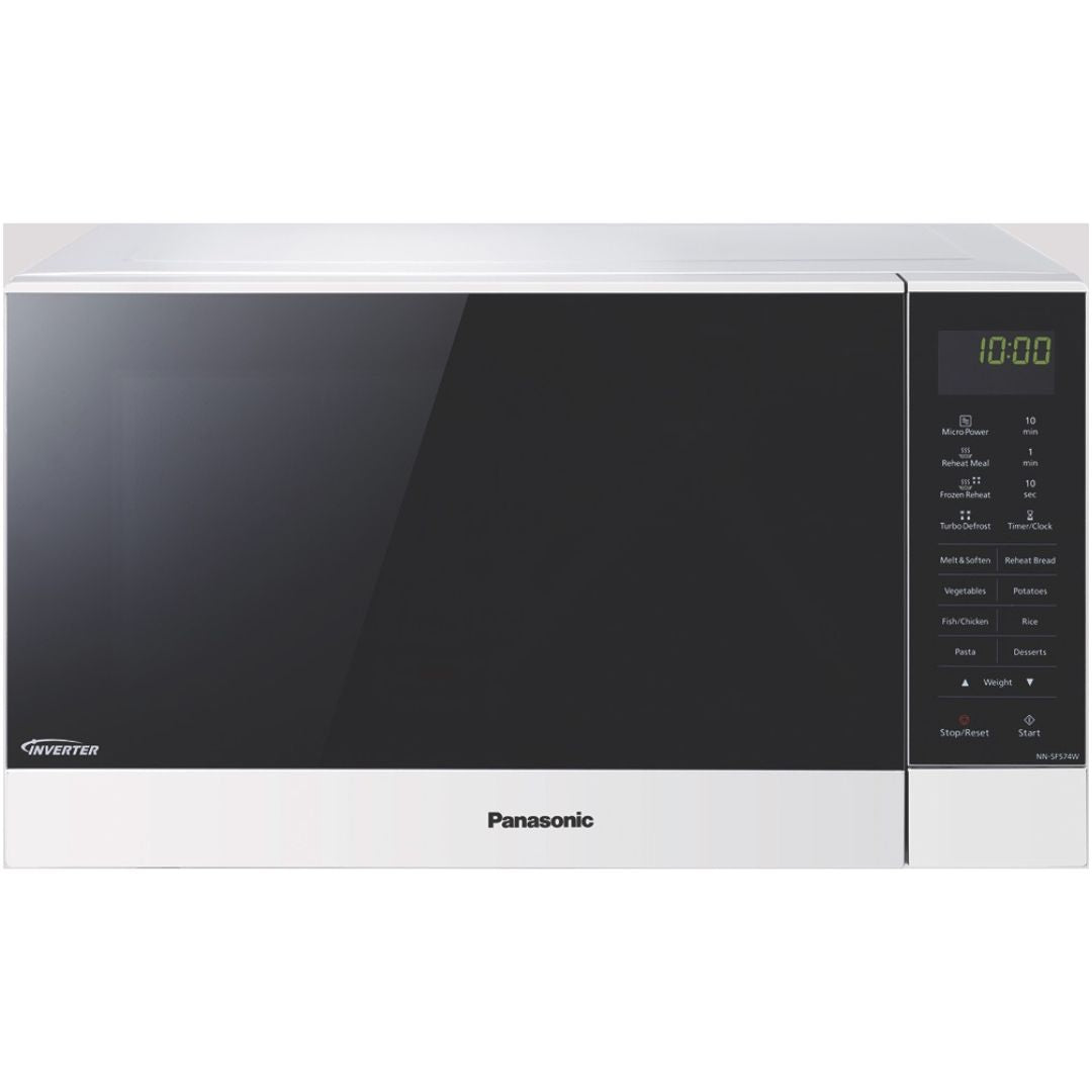 Panasonic 27L Inverter Microwave Oven in White