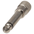 3.5mm Mono Socket to 6.5mm Mono Plug Adaptor