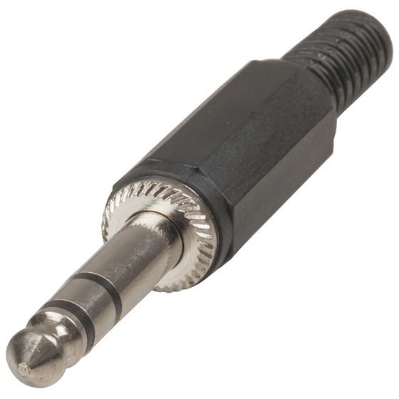 6.5mm Stereo Plastic Plug