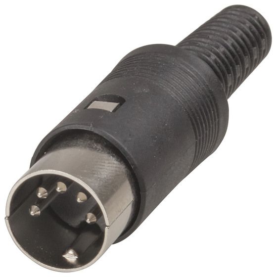 5 Pin DIN Line Plug